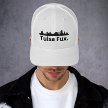 Load image into Gallery viewer, Tulsa Fux Trucker Cap (Skyline Black)
