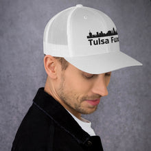 Load image into Gallery viewer, Tulsa Fux Trucker Cap (Skyline Black)
